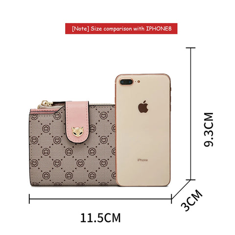FOXER Women Fashion Signature Short Wallet 2025
