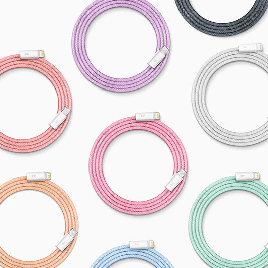 Baseus USB-C Fast Charging Cable for iPhone 14/13/12/11 Pro Max, iPad & MacBook - 20W Power Delivery