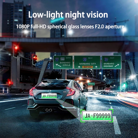 1080P Auto DVR 2/3 Camera Dash Cam voor verbeterde voertuigveiligheid