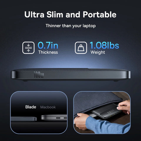 Baseus Apex 100W Power Bank – 20000mAh PD Fast-Charge