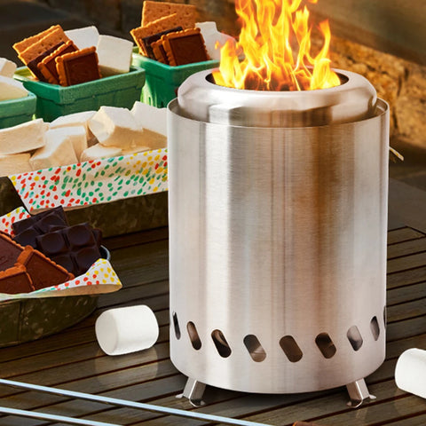Smokeless Tabletop Fire Pit - Versatile Indoor/Outdoor Mini Bonfire