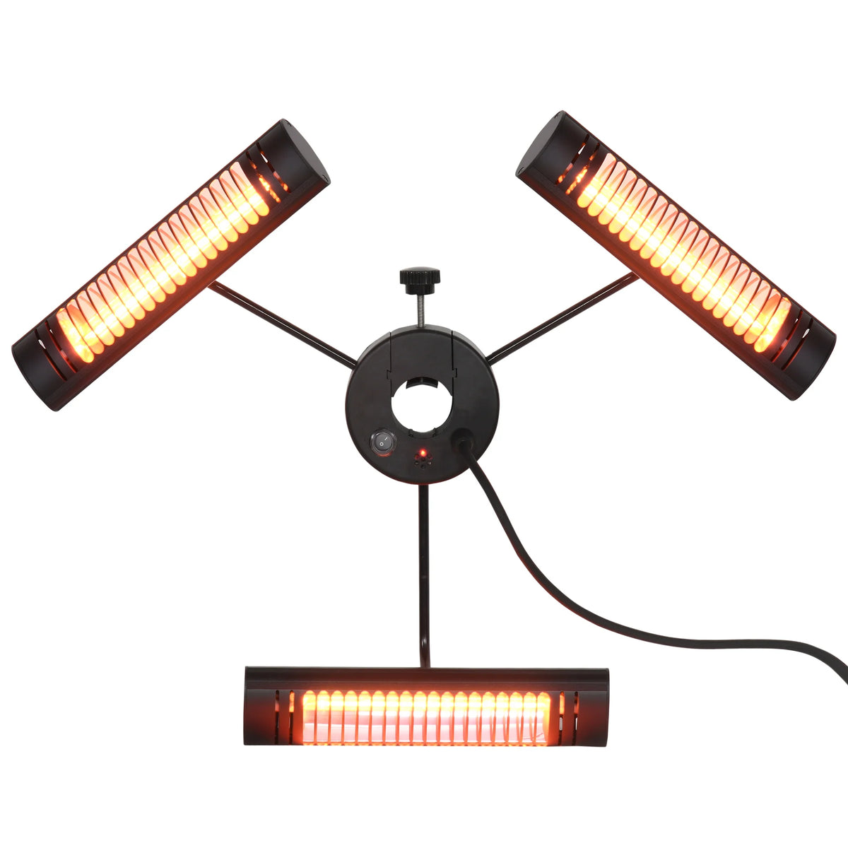 Outsunny Outdoor Electric Heater - 1000W/2000W/3000W for Garden