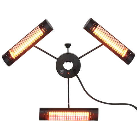 Outsunny Outdoor Electric Heater - 1000W/2000W/3000W for Garden