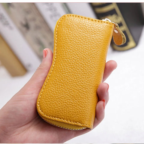 10 Colors Wholesale Genuine Leather Key Wallets