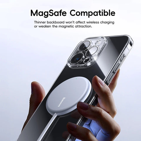 Baseus Tempered Glass Case for iPhone 16/15 Pro Max - Clear, Durable Corning Gorilla Glass Protection