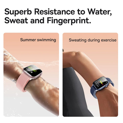 Baseus Hydrogel Screen Protector for Apple Watch Series 10-4, SE, Ultra 2, 49mm & 40-46mm - Ultimate Protection