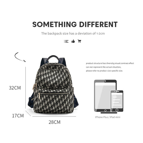 FOXER Brand 2025 Women's Trendy Fabric Backpack