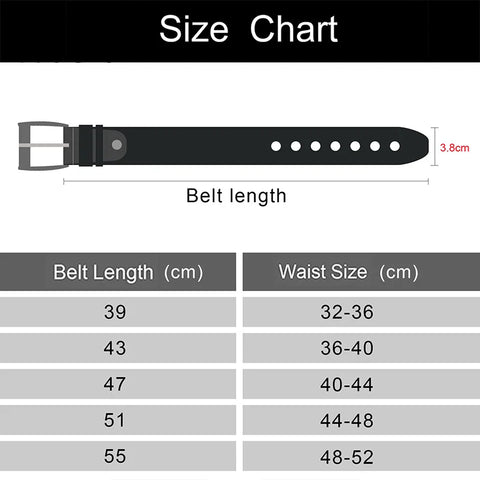 MaiKun Vintage Leather Belt – Genuine Leather with Alloy Pin Buckle for Men’s Jeans & Trousers