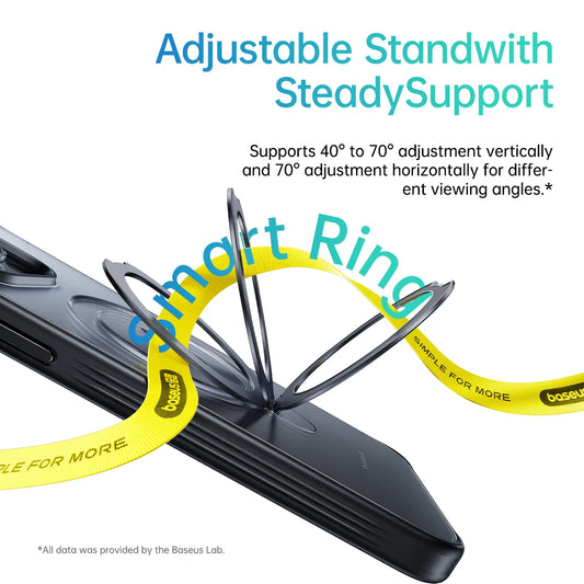 Baseus Magnetic Stand Case for iPhone 16/15/14/13 Pro Max - 180° Adjustable Kickstand & Magnetic Charging