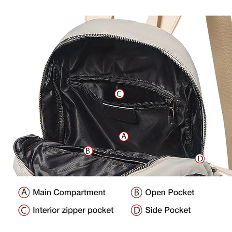 FOXER Brand Women's Middle High School Backpack 2025