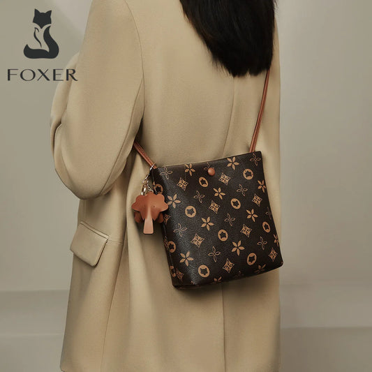 FOXER Women's Mini Cellphone Bag - Stylish Crossbody Purse