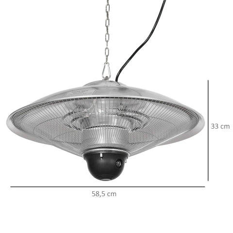 Hanging Roof Outdoor Heater 1010/2210W with Remote Control