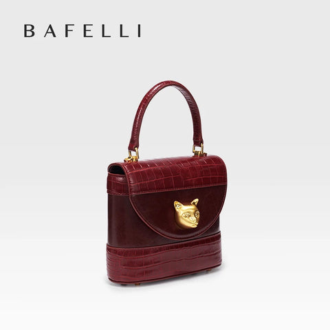 BAFELLI 2025 Luxury Leather Handbag for Women