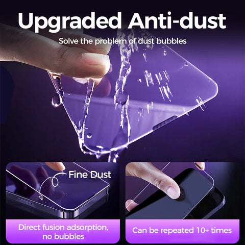 Joyroom Anti-Spy Tempered Glass Screen Protector for iPhone 16, 15, 14, 13 Pro Max