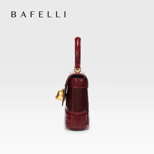 BAFELLI 2025 Luxury Leather Handbag for Women