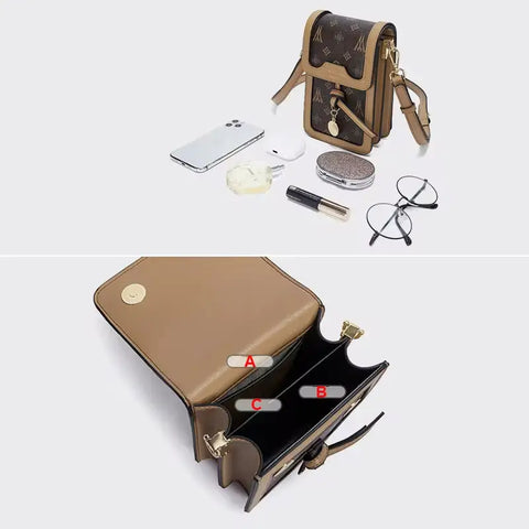 FOXER Women's Stylish Cellphone Crossbody Bag