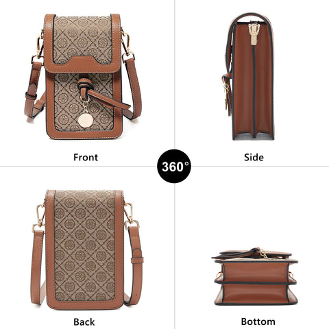 FOXER Women's Stylish Cellphone Crossbody Bag