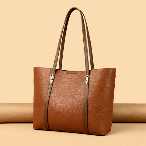 Luxury Autumn Bucket Shoulder Bag for Women