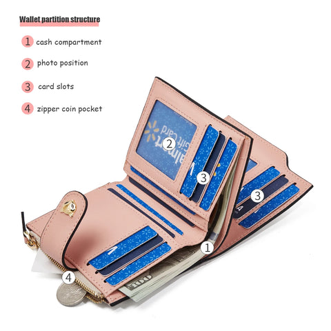 FOXER Women Fashion Signature Short Wallet 2025