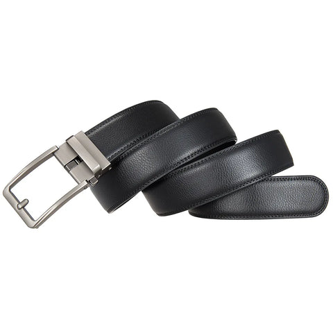 Click Men’s Leather Belt – Automatic Buckle