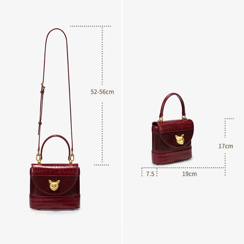 BAFELLI 2025 Luxury Leather Handbag for Women