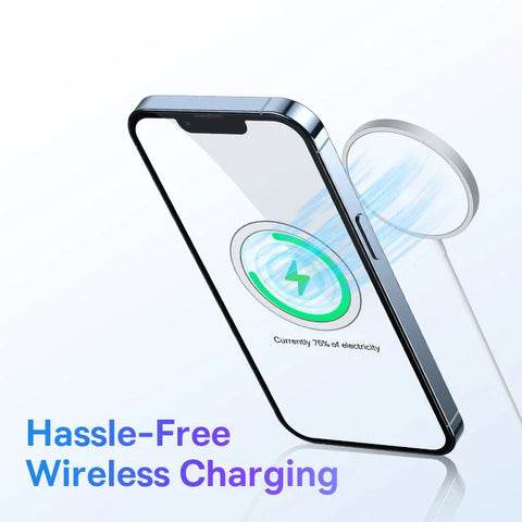 Baseus Magnetic Metal Plate for Wireless Charging - Secure Attachment for iPhone 16/15/14 Pro Max