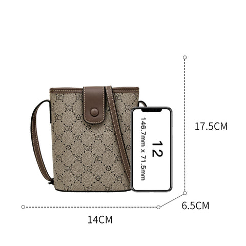 FOXER Women Mini Cellphone Bag - Chic Crossbody Purse for Every Occasion