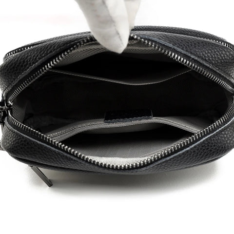 Luxury Soft Cowhide Leather Ladies Messenger Bag