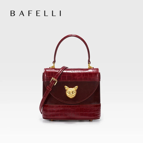 BAFELLI 2025 Luxury Leather Handbag for Women