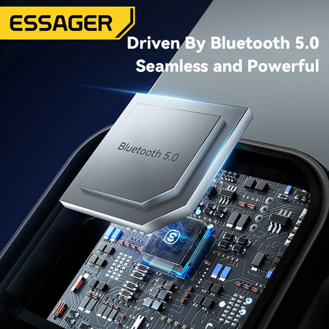Essager Bluetooth Aux Adapter - USB to 3.5mm Wireless Audio Transmitter for Car Stereo