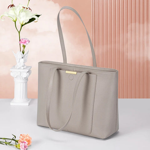 Cnoles Elegant Genuine Leather Handbag for Ladies - Fashionable & Functional Women's Bag