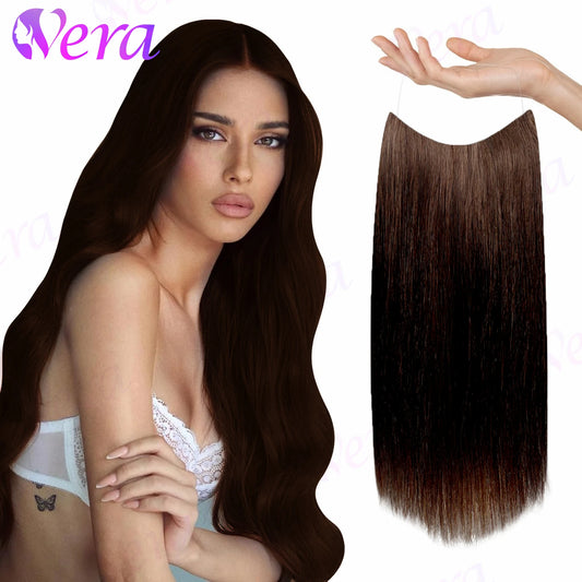 26 Inch Dark Brown Wire Hair Extensions