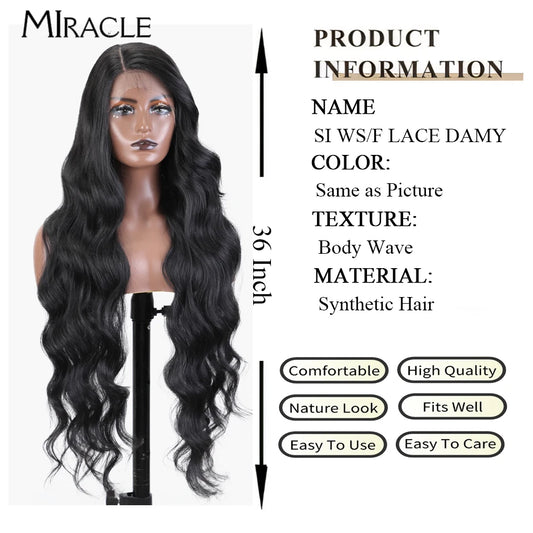 MIRACLE Deep Loose Wave Synthetic Wig for Women