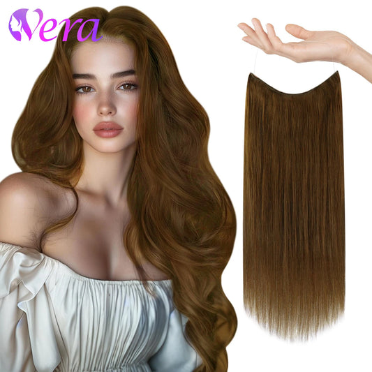 Brown Wire Hair Extensions - Real Human Hair
