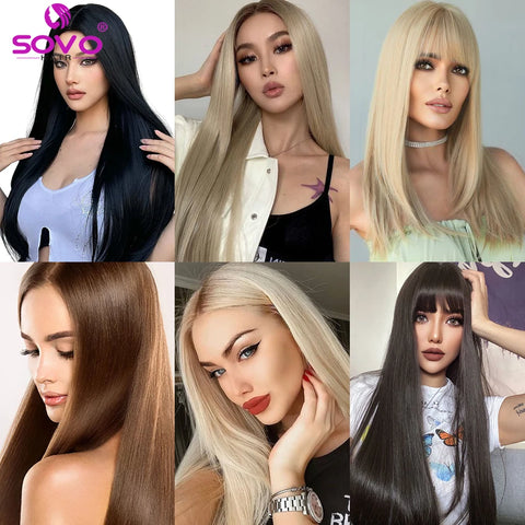 Halo Hair Extensions - 100% Echt Haar Ombre Bruin