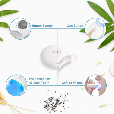 Teeth Whitening Kit - 5X LED Light Tooth Whitener