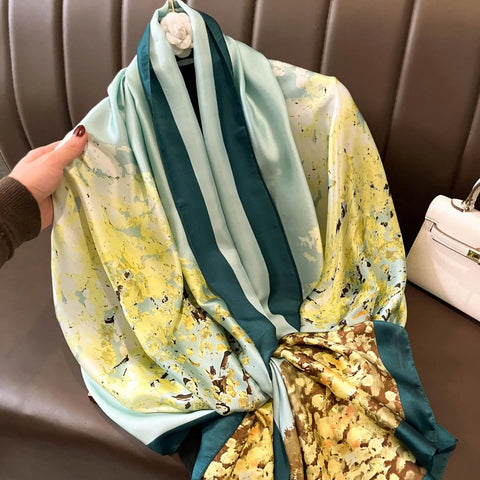 Luxury Silk Scarf Wrap for Women