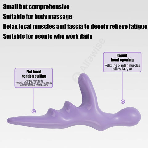 T Acupressure Foot Massager - Deep Relaxation Tool for Feet and Legs