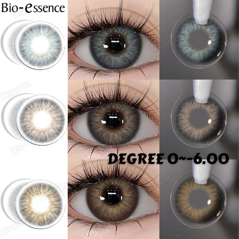 Bio-essence 0~-6.00 Myopia Colored Contact Lenses