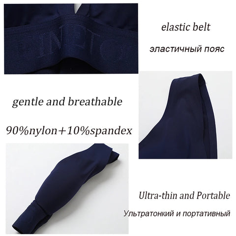 FINETOO Dames Diepe V Push Up Draadloze BH