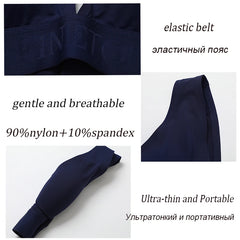 FINETOO Women Deep V Push Up Wireless Bra