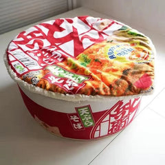 Adorable Japanese Style Cat Tent - Ramen Cup Plush Bed for Cats and Small Dogs