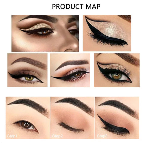 1PC New Brand Women Black Liquid Eyeliner - Long-lasting Waterproof Eye Liner Pencil Pen