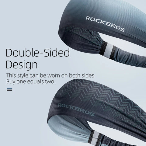 ROCKBROS Sport Hoofdband - Haarband voor fietsen, hardlopen, fitness, yoga en sportschool