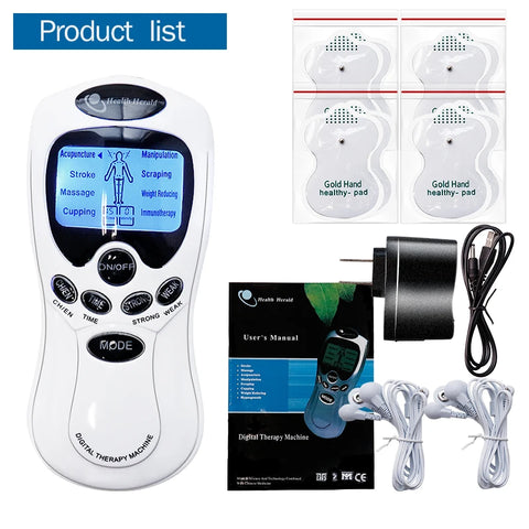 Pulse Tens Acupuncture Electric Body Massage Therapy Machine
