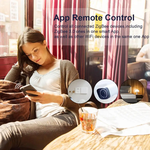 Tuya ZigBee 3.0 Smart Hub, Wireless/Wired Gateway Bridge