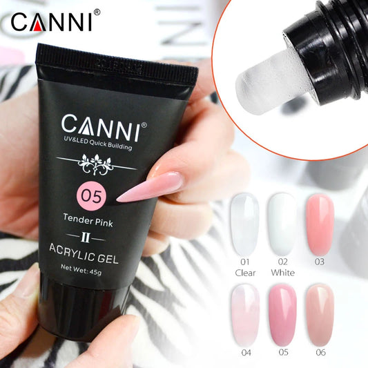 CANNI Poly Nails UV Gel Nail Art Manicure