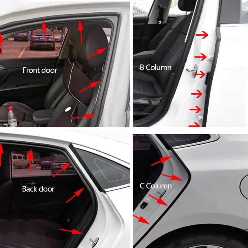 Car Seal Strip Rubber Protector for Premium Auto Styling