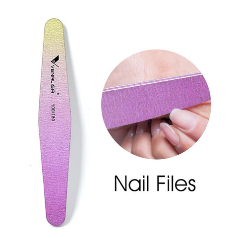 5pcs/set Venalisa Nail File and Buffer for Perfect Nails