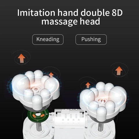 Jinkairui Neck Massage Pillow - Cervical Traction & Hot Compress